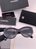 Chanel CH4600 Fashion Gold Lens Sunglasses for Men & Women
