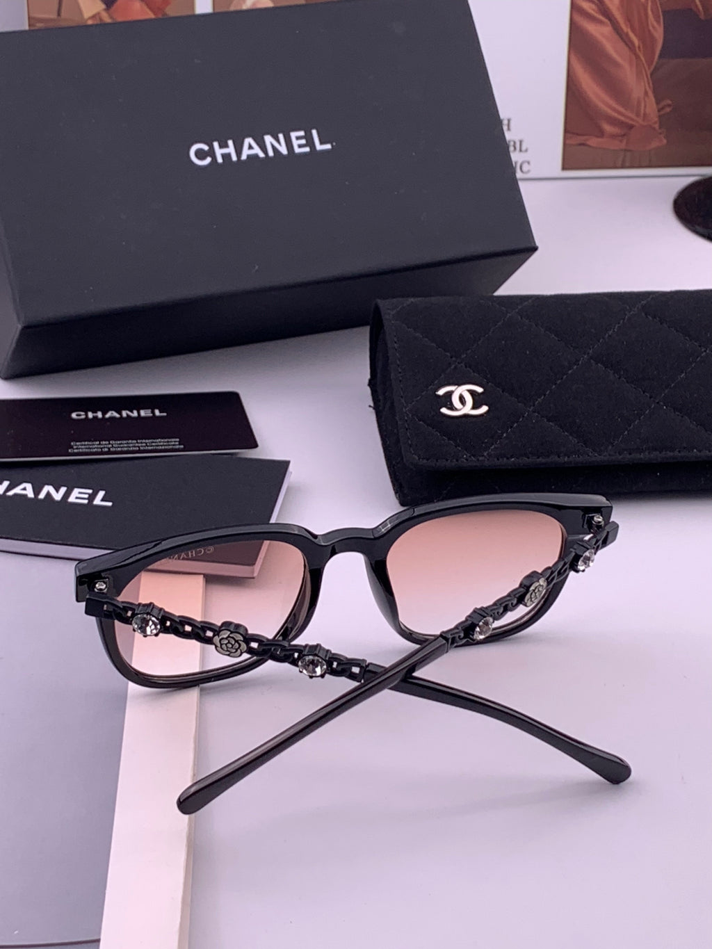 Chanel CH5236 Fashion Brown Lens Sunglasses for Men & Women - 371735 - detail image 6