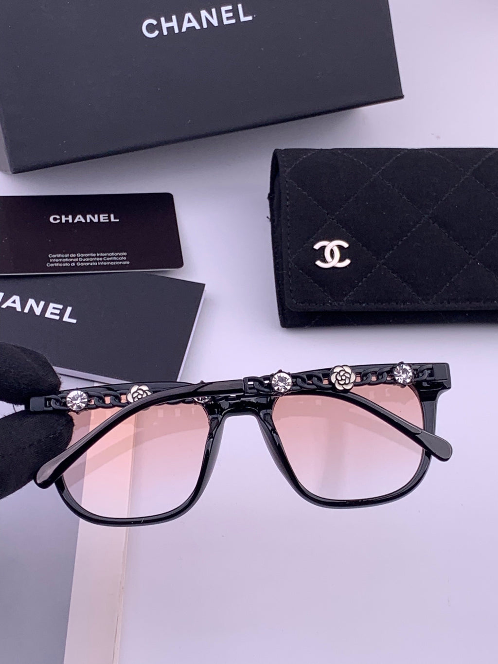 Chanel CH5236 Fashion Brown Lens Sunglasses for Men & Women - 371735 - detail image 4
