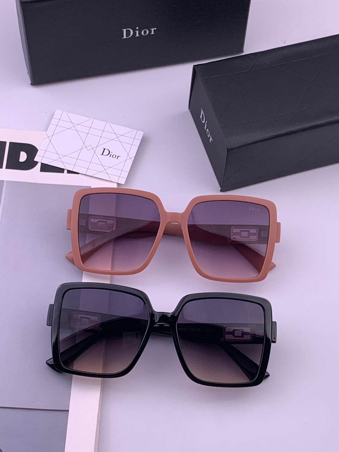 Dior D78000 Fashion Gold Lens Sunglasses for Men & Women - 371952 - detail image 7