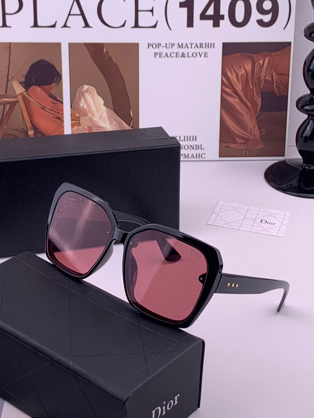 Dior CD7202 Polarized Fashion Gold Lens Sunglasses for Men & Women - 371953 - detail image 2