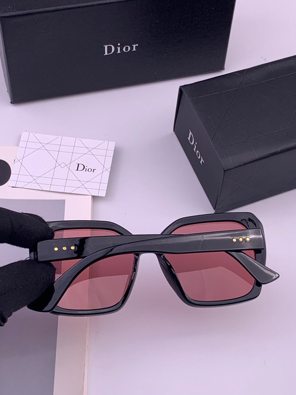 Dior CD7202 Polarized Fashion Gold Lens Sunglasses for Men & Women - 371953 - detail image 4