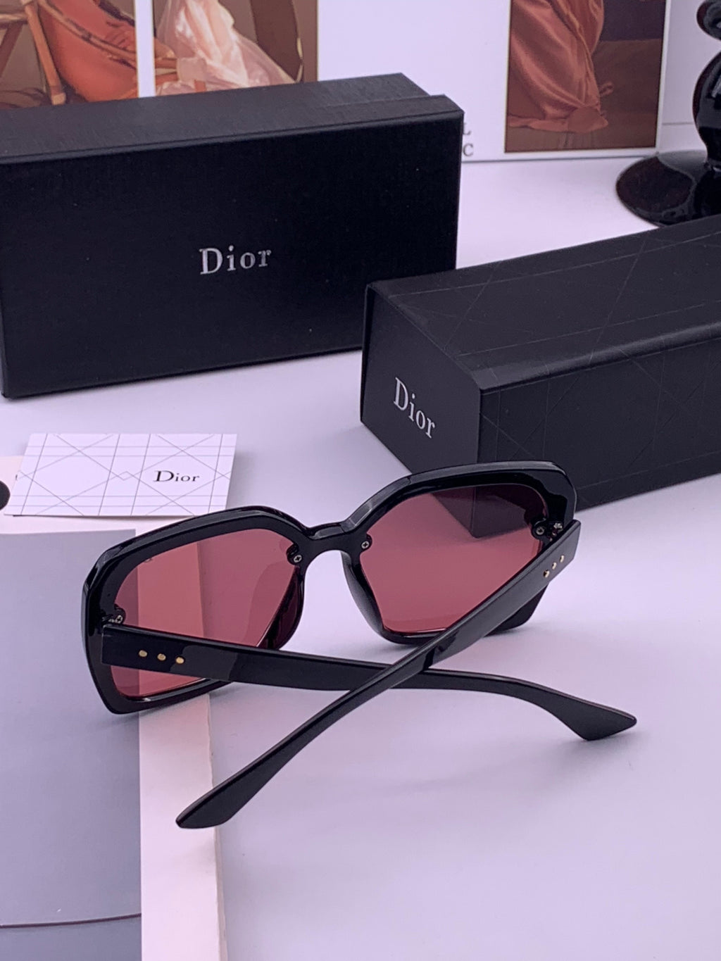 Dior CD7202 Polarized Fashion Gold Lens Sunglasses for Men & Women - 371953 - detail image 6