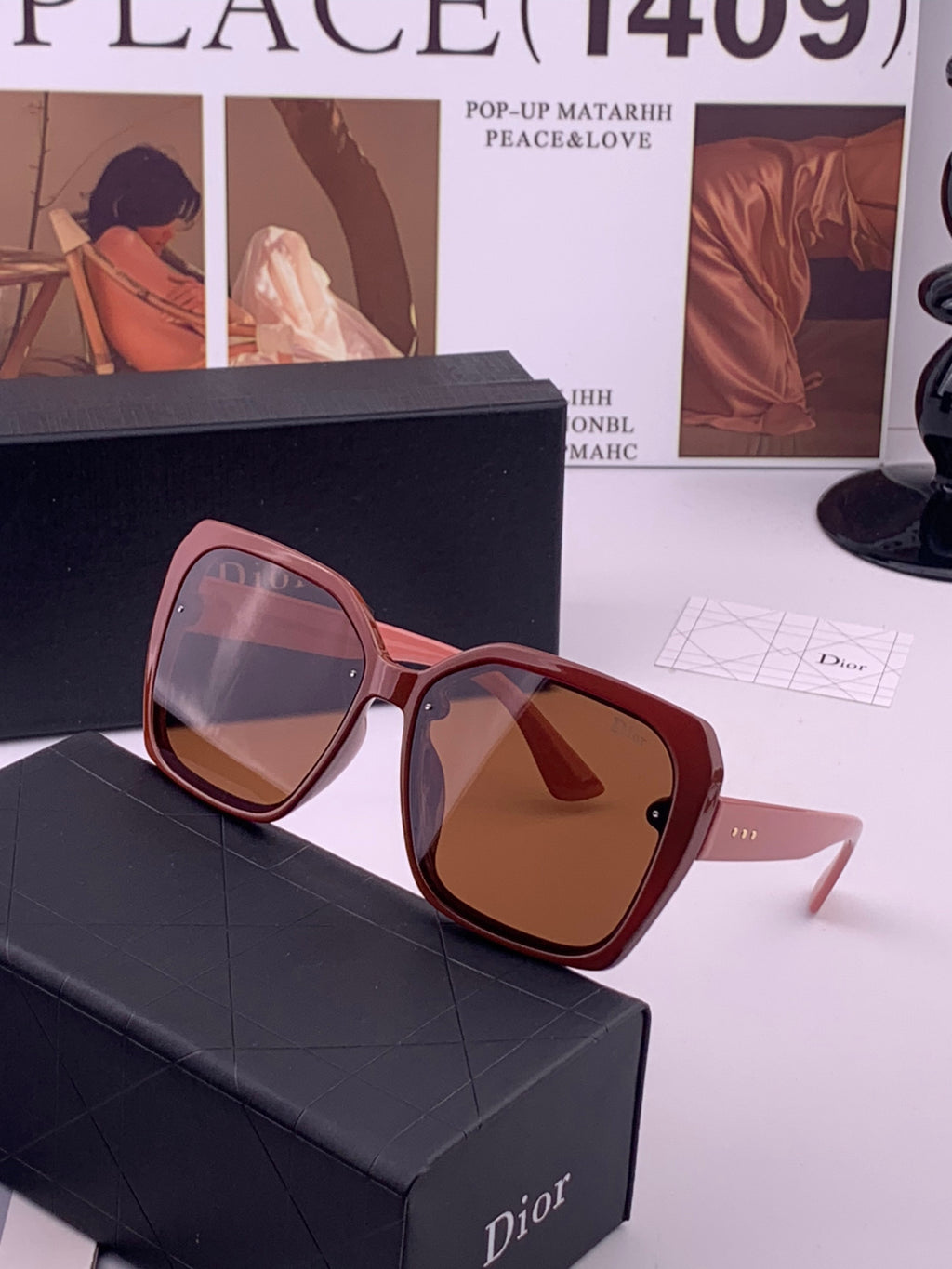 Dior CD7202 Polarized Fashion Gold Lens Sunglasses for Men & Women - detail image 2