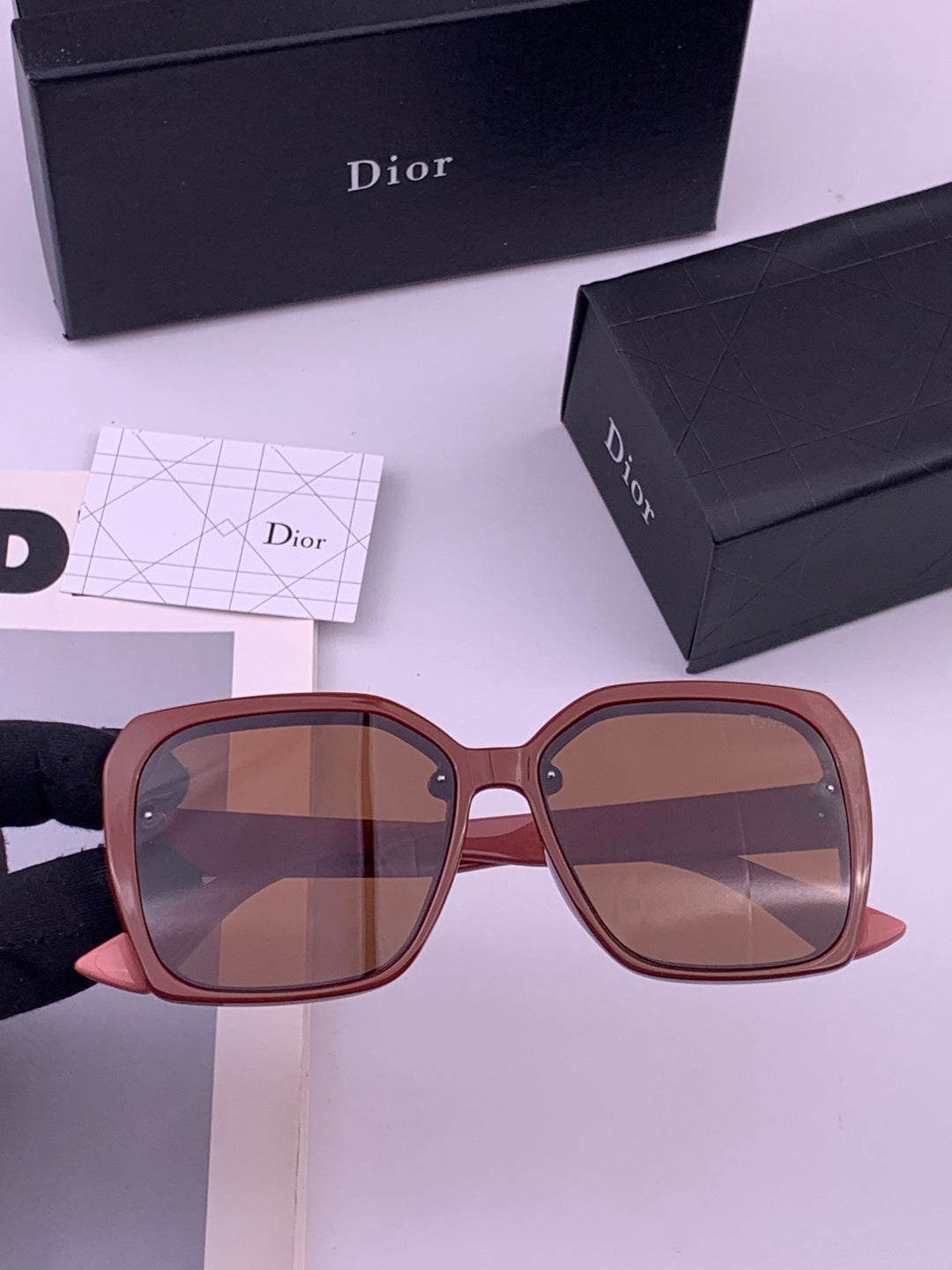 Dior CD7202 Polarized Fashion Gold Lens Sunglasses for Men & Women