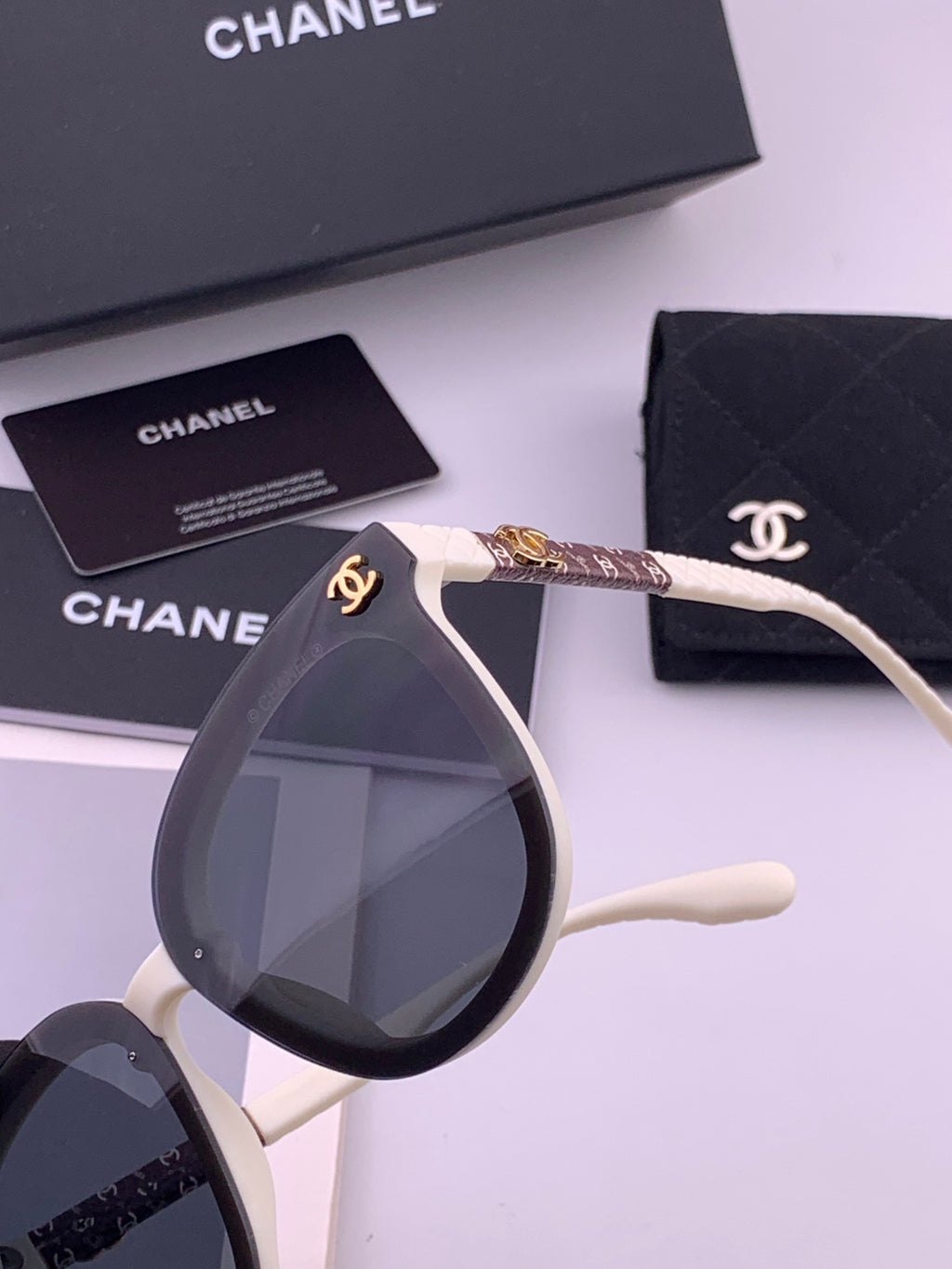 Chanel CH3620 Polarized Square Brown Lens Sunglasses for Men & Women - 382338 - detail image 3