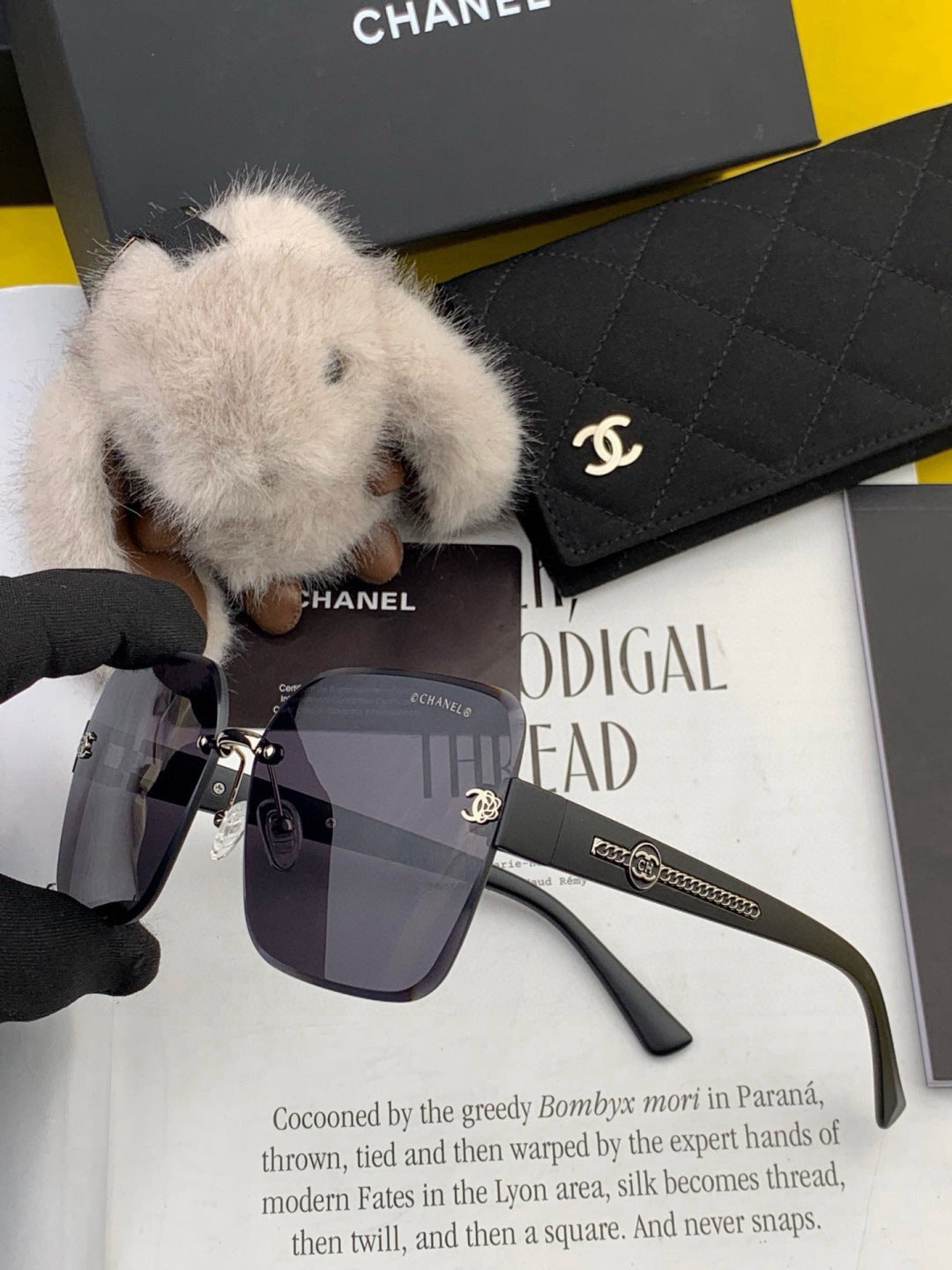 Chanel CH0551 Fashion Brown Lens Sunglasses for Men & Women - 382322 - detail image 5