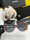 Chanel CH25801 Square Brown Lens Sunglasses for Men & Women - 382324
