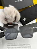 Chanel CH86901 Square Red Lens Sunglasses for Men & Women