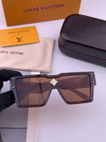 Louis Vuitton L7600 Square Black Lens Sunglasses for Women - 381852