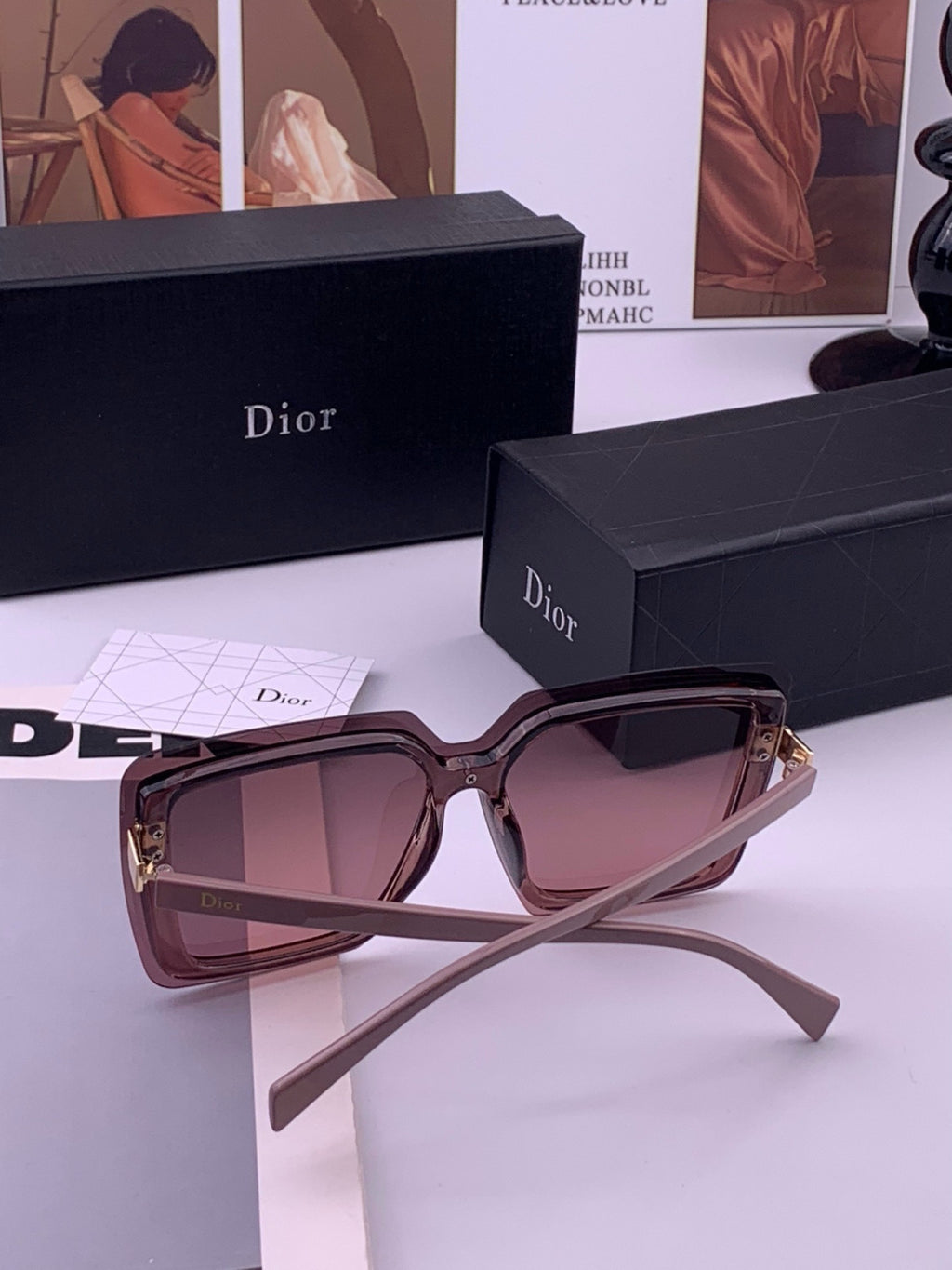 Dior D7996 Fashion Gold Lens Sunglasses for Men & Women - 382379 - detail image 6