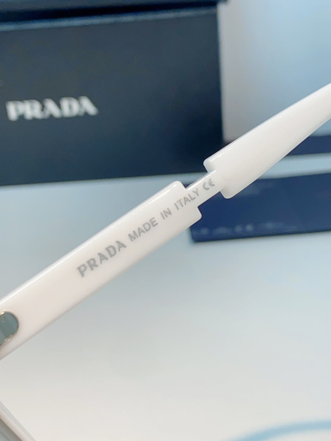 Prada Square Gray Lens Sunglasses for Men & Women - 382667 - detail image 9
