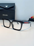 Prada Square Black Lens Sunglasses for Men & Women - 382669