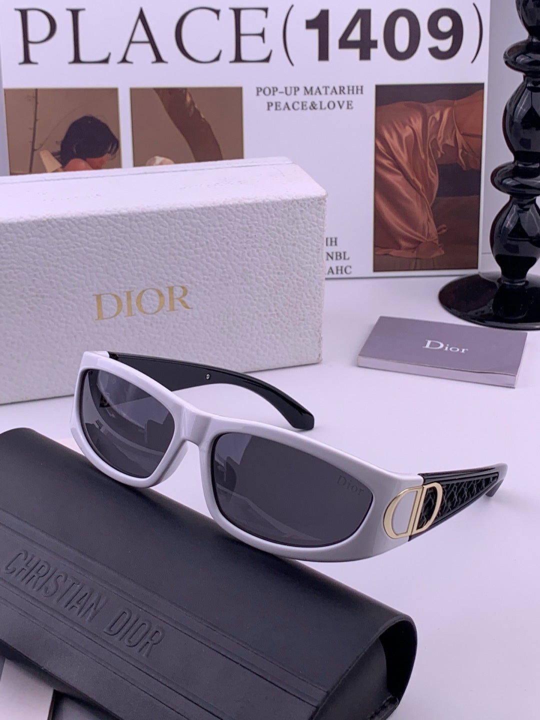 Dior CD7390 Polarized Fashion Brown Lens Sunglasses for Women - detail image 5