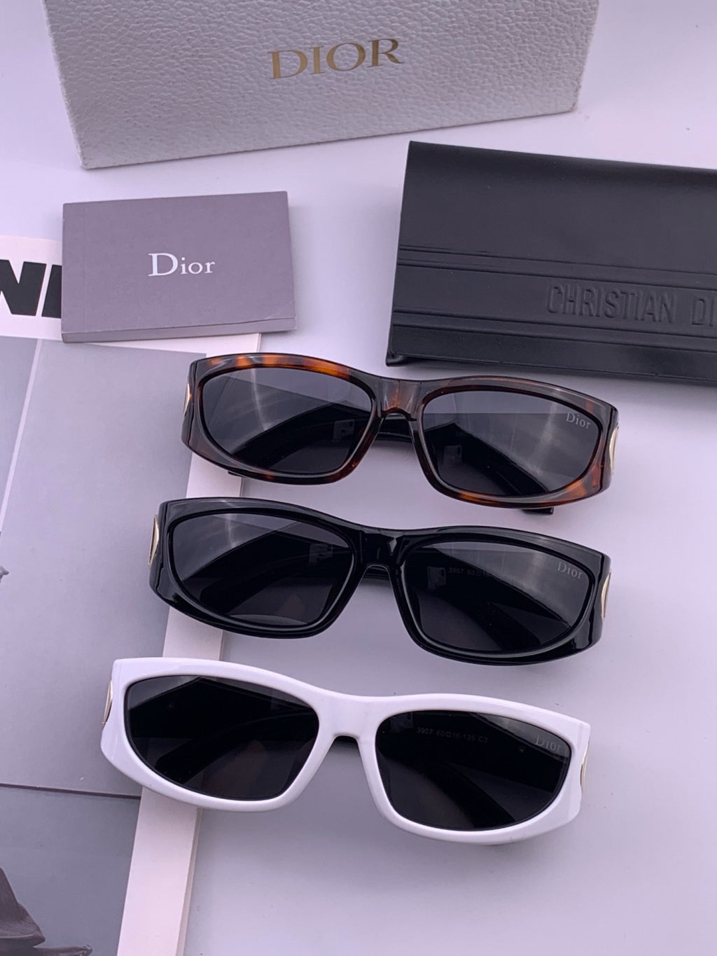 Dior CD7390 Polarized Fashion Brown Lens Sunglasses for Women - detail image 7