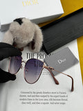 Dior CD4311 Round Red Lens Sunglasses for Women