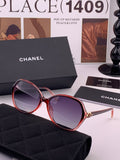 Chanel CH2752 Polarized Square Black Lens Sunglasses for Women - 382319