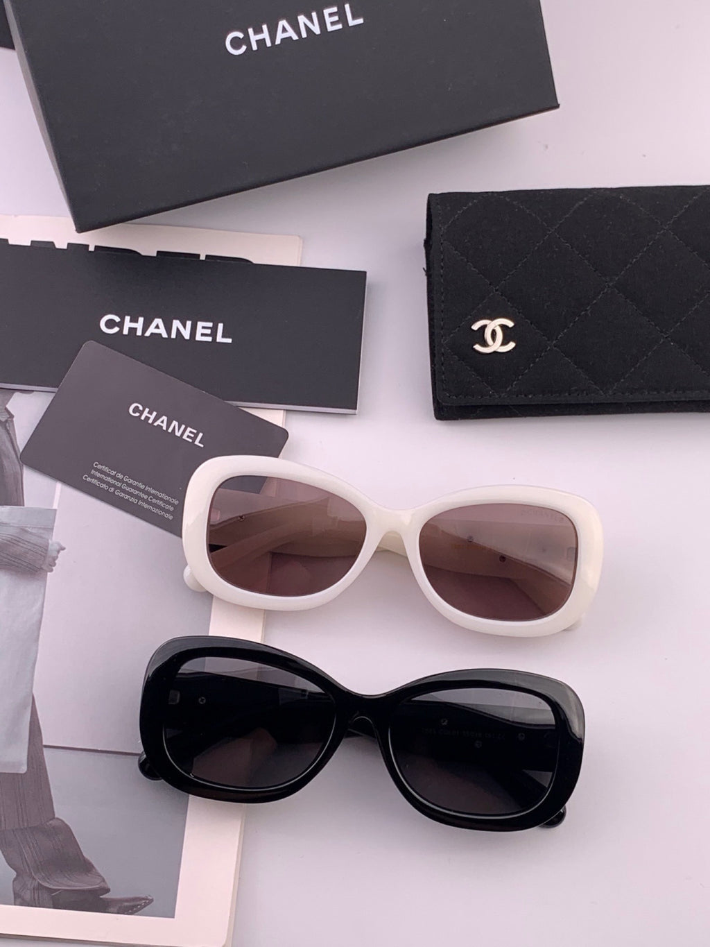 Chanel CH3788 Polarized Round Black Lens Sunglasses for Men & Women - detail image 7
