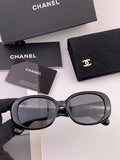 Chanel CH2788 Polarized Round Gold Lens Sunglasses for Men & Women - 382306
