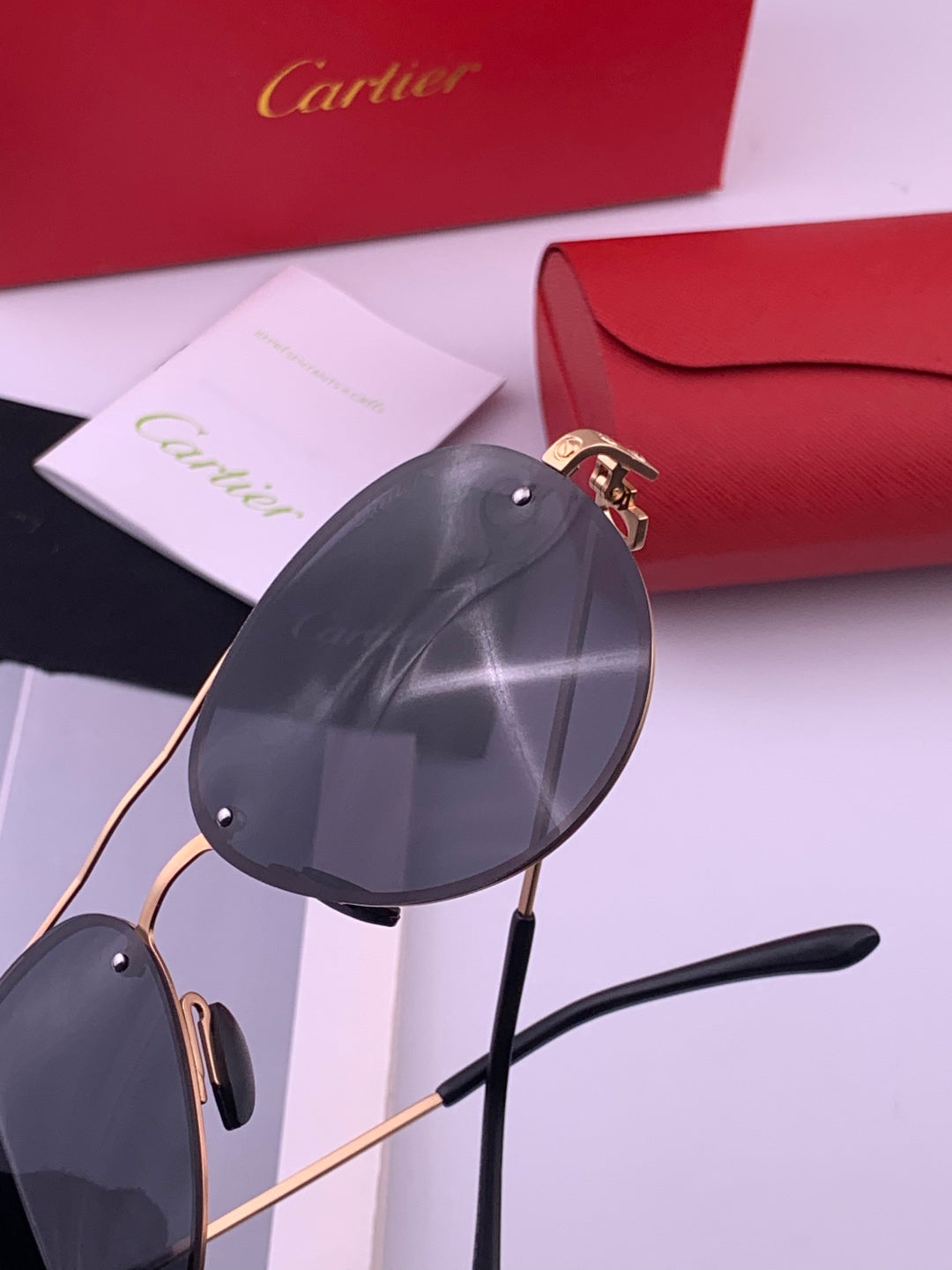 Cartier CK880663 Polarized Fashion Brown Lens Sunglasses for Men & Wo - 382749 - detail image 4