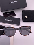Chanel CH7821 Polarized Round Brown Lens Sunglasses for Men & Women - 382310