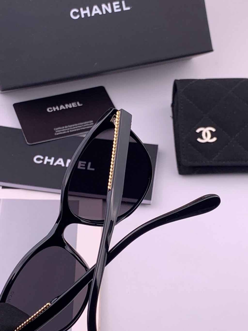 Chanel CH7821 Polarized Round Brown Lens Sunglasses for Men & Women - 382311 - detail image 3