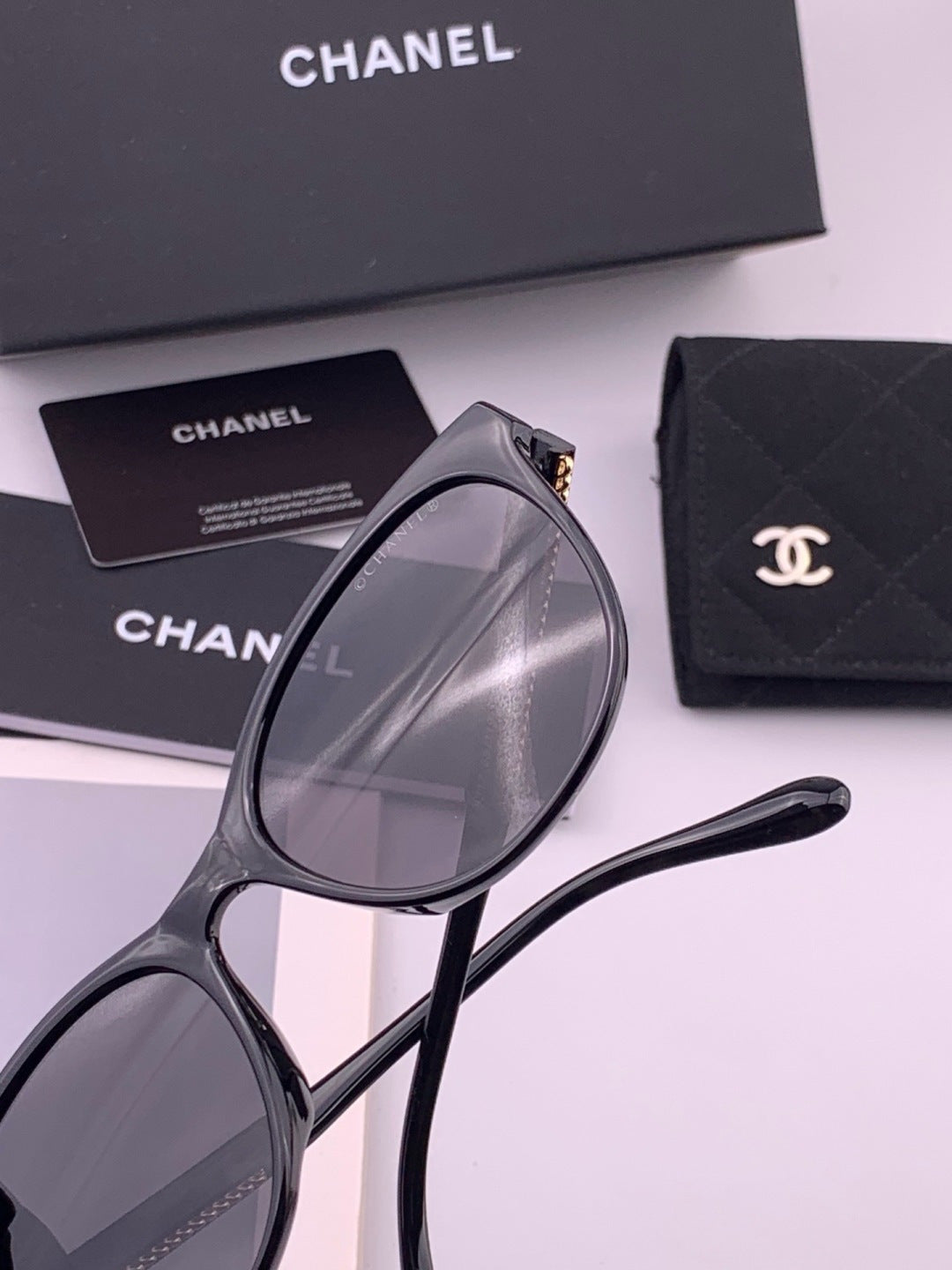 Chanel CH7821 Polarized Round Brown Lens Sunglasses for Men & Women - 382311 - detail image 4