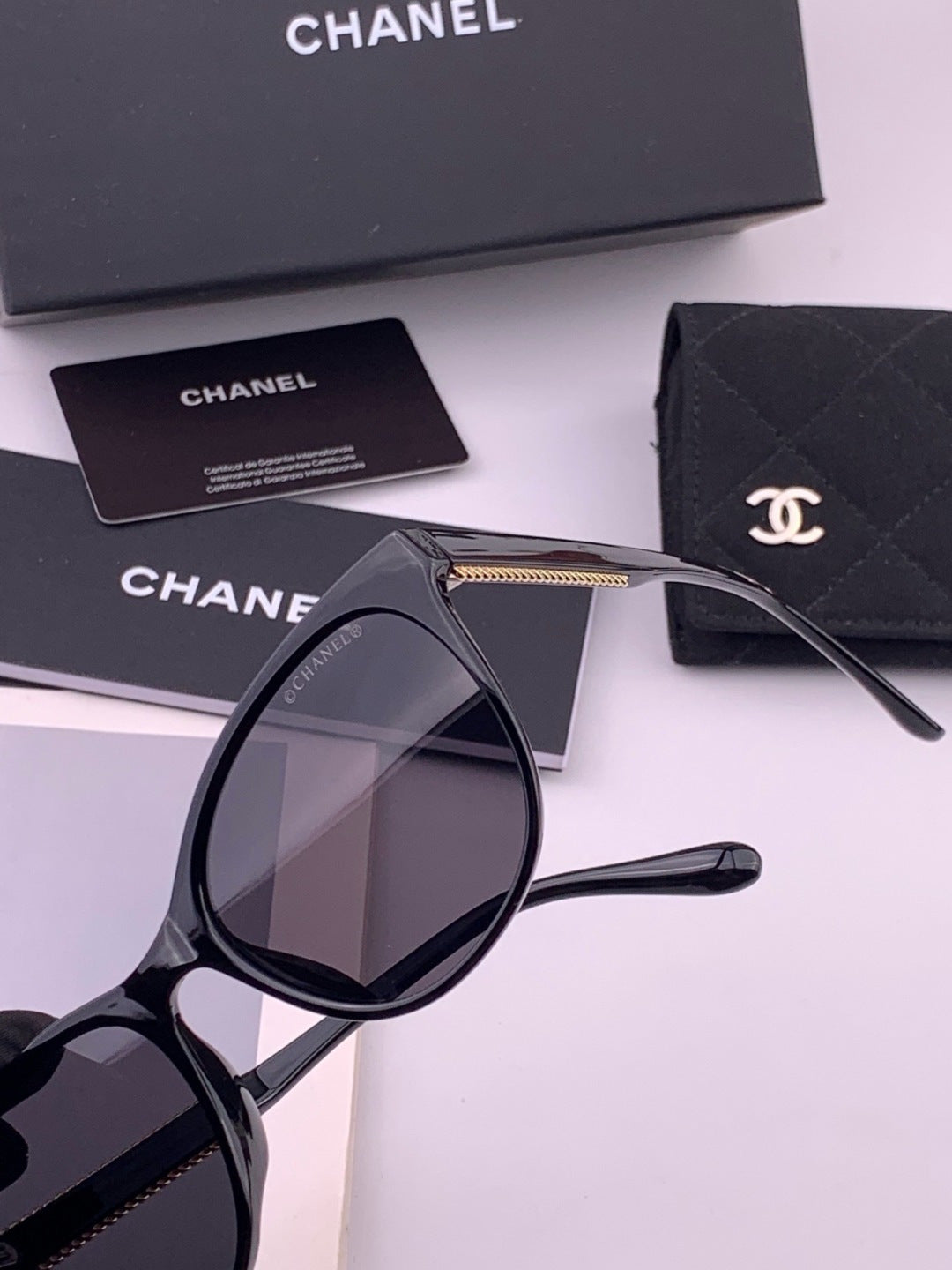 Chanel CH7821 Polarized Round Brown Lens Sunglasses for Men & Women - 382311 - detail image 2