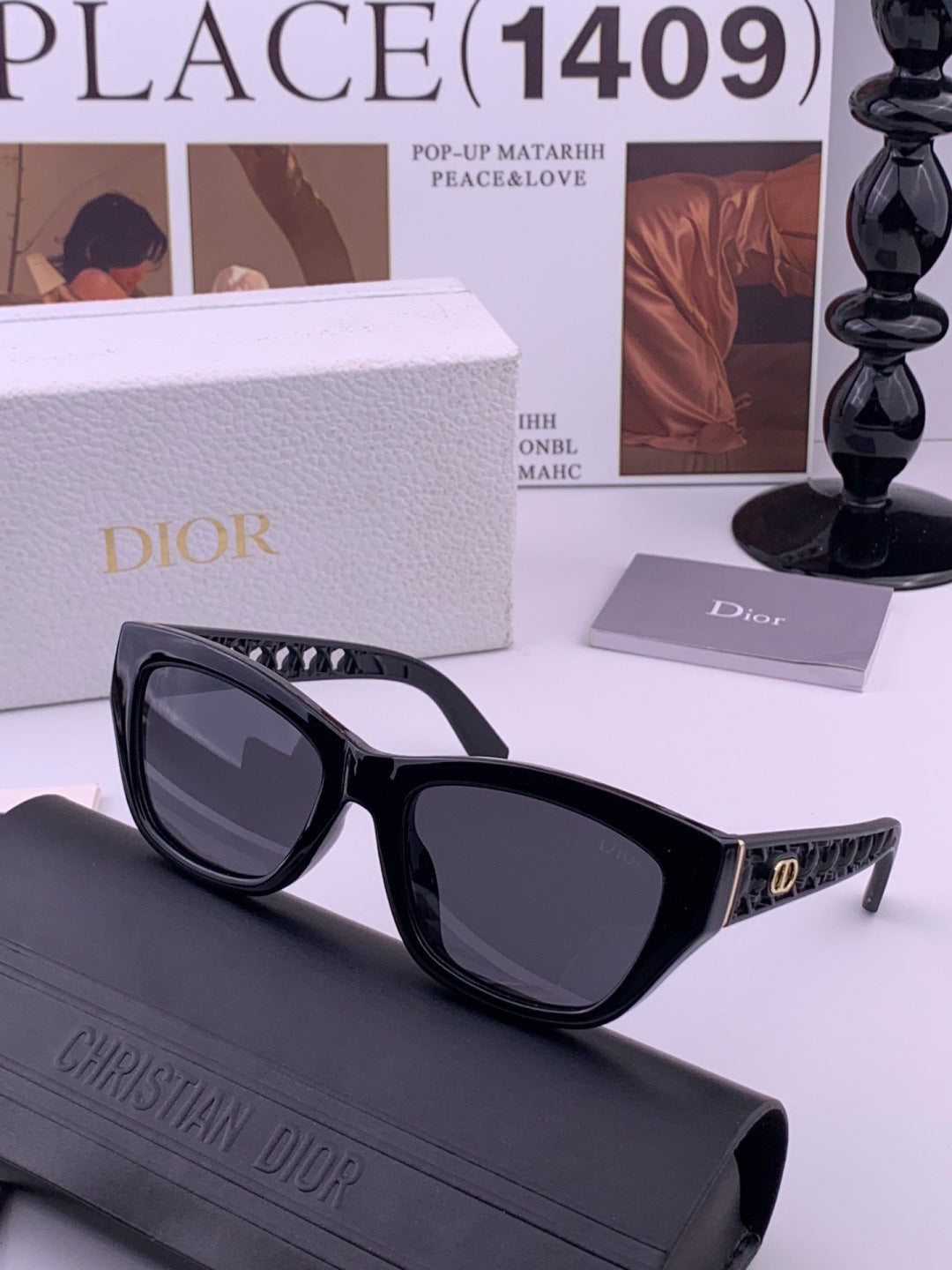 Dior CD5390 Polarized Fashion Brown Lens Sunglasses for Women - 382473
