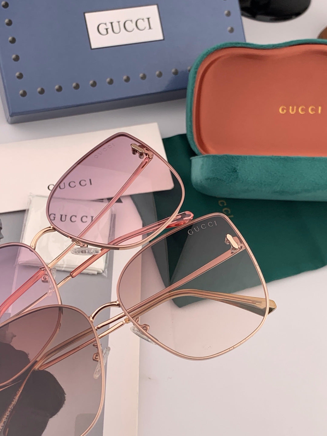 Gucci G1506 Polarized Fashion Red Lens Sunglasses for Men & Women - 382126 - detail image 5