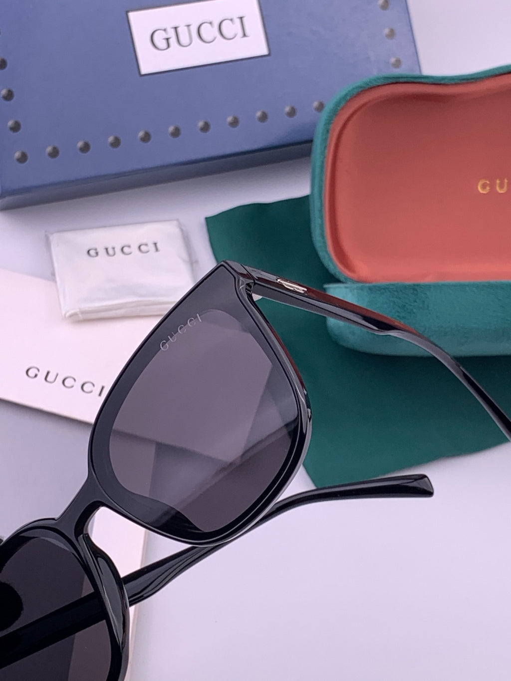 Gucci G97722 Polarized Square Brown Lens Sunglasses for Women - 382090 - detail image 6