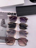 Dior CD95810 Lightweight Rimless Red Lens Sunglasses for Women - 382419