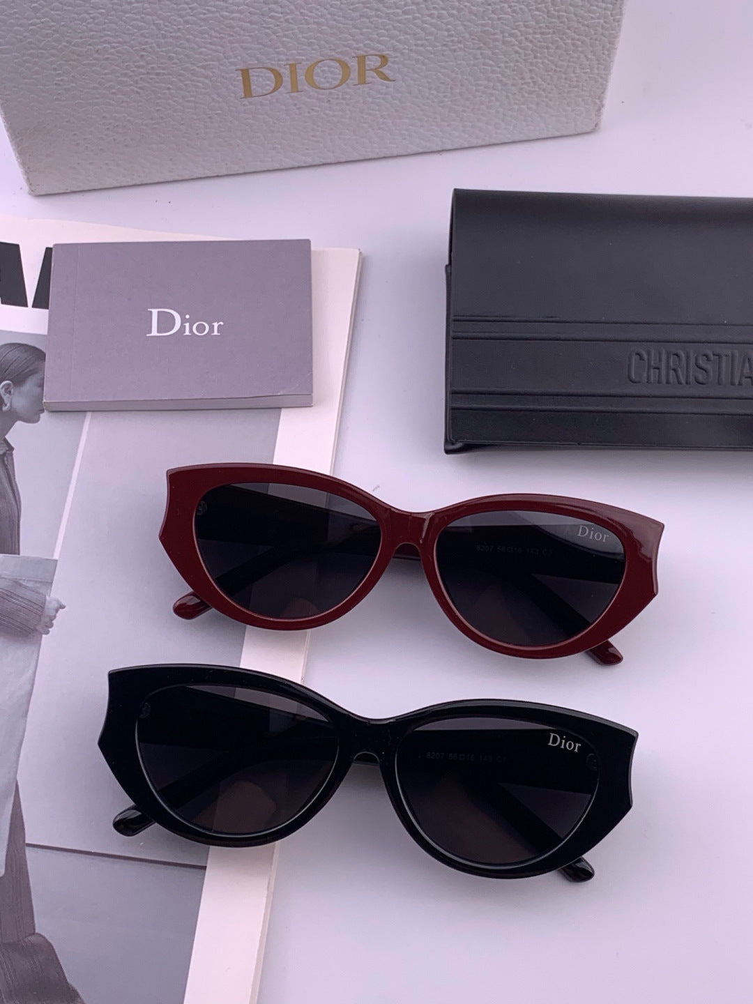 Dior CD7820 Polarized Fashion Orange Lens Sunglasses for Women - 382413 - detail image 5