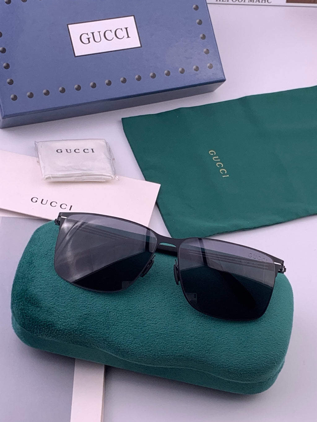 Gucci G7710 Fashion Gold Lens Sunglasses for Men & Women - 382079 - detail image 7