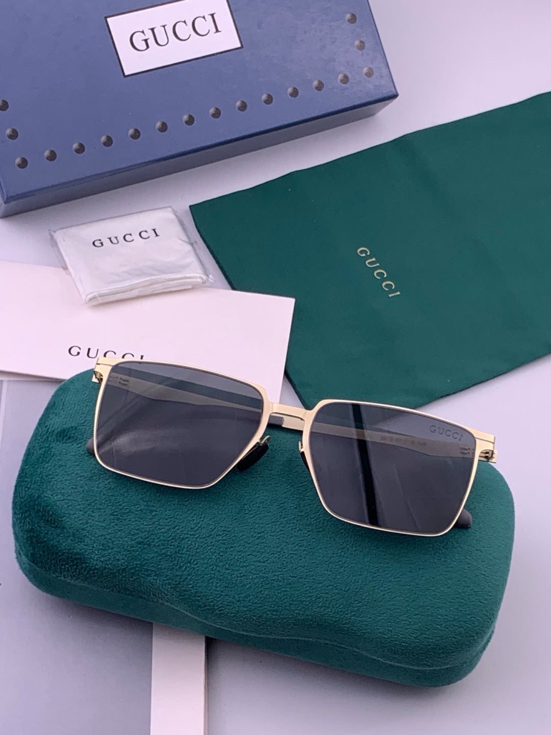 Gucci G9881 Fashion Gold Lens Sunglasses for Men & Women - 382080 - detail image 7