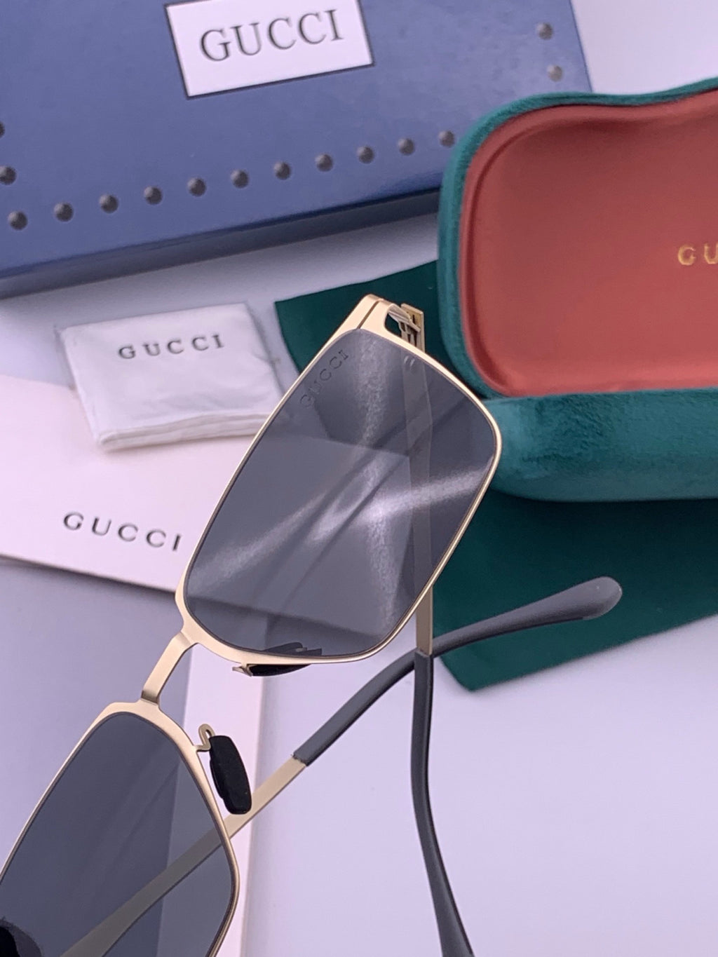 Gucci G9881 Fashion Gold Lens Sunglasses for Men & Women - 382080 - detail image 3