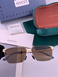 Gucci G9882 Polarized Fashion Gold Lens Sunglasses for Men & Women