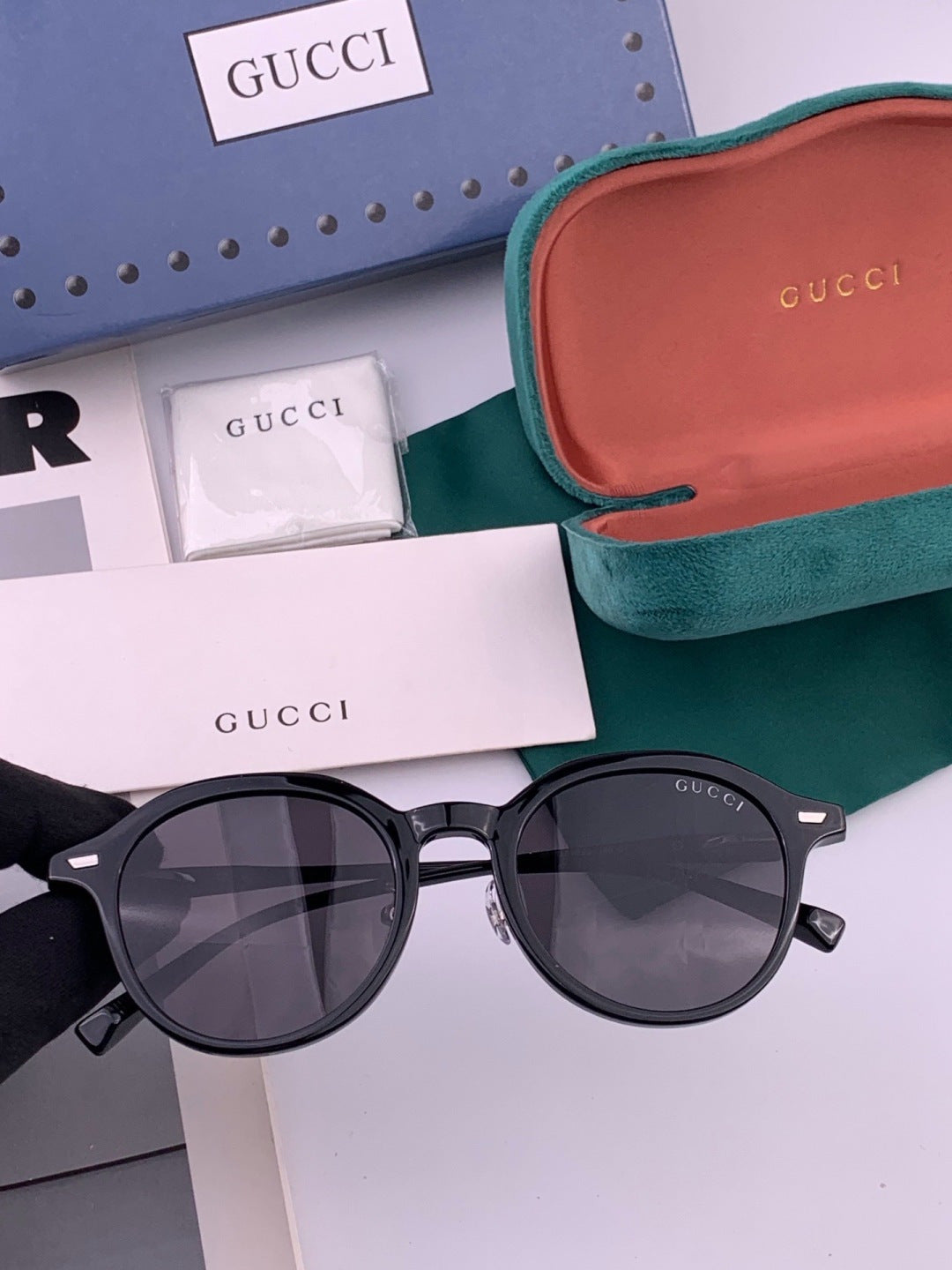 Gucci G7991 Polarized Fashion Gold Lens Sunglasses for Women - 382032 - detail image 2