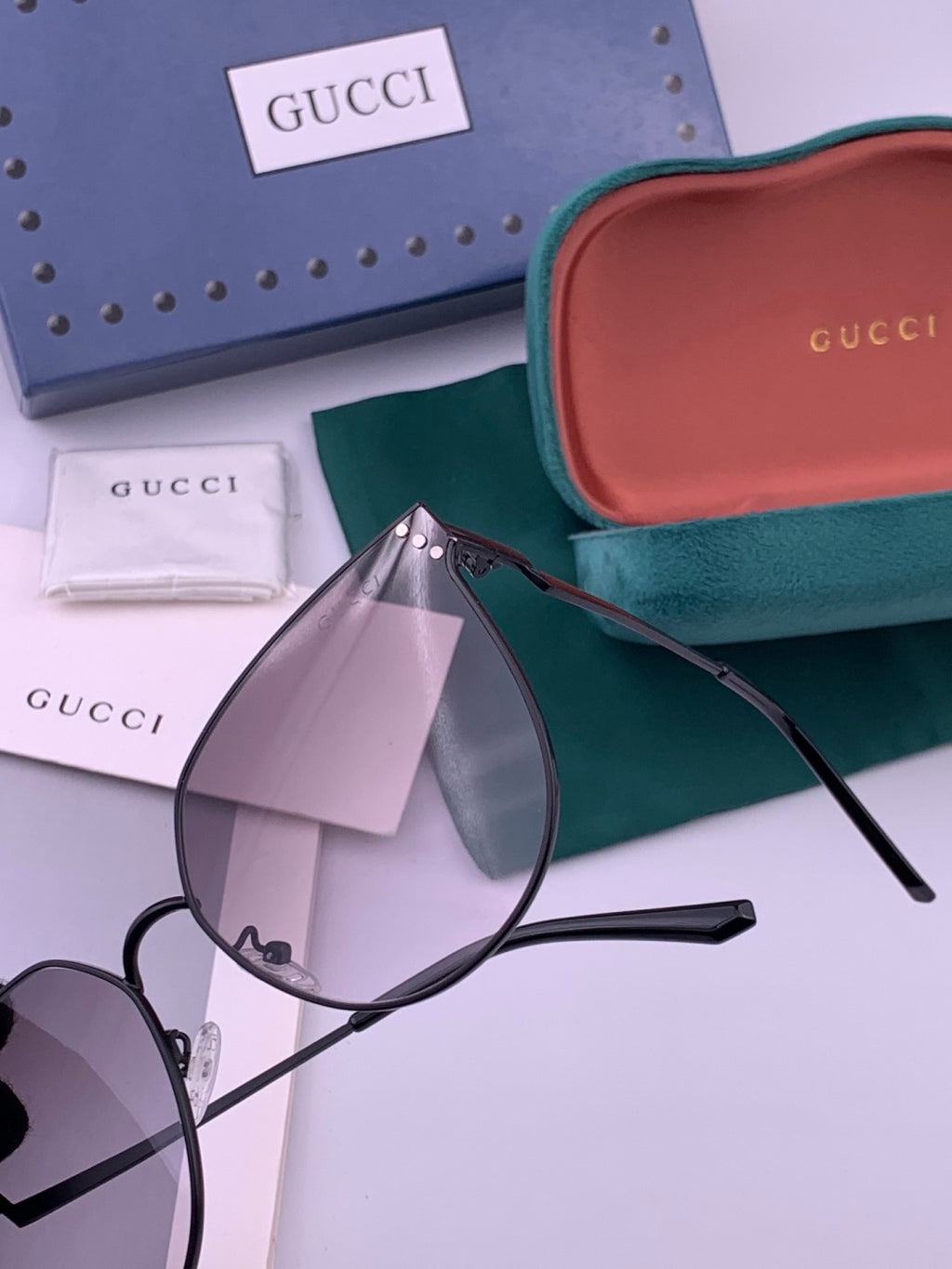 Gucci G3660 Fashion Orange Lens Sunglasses for Men & Women - 382039 - detail image 2