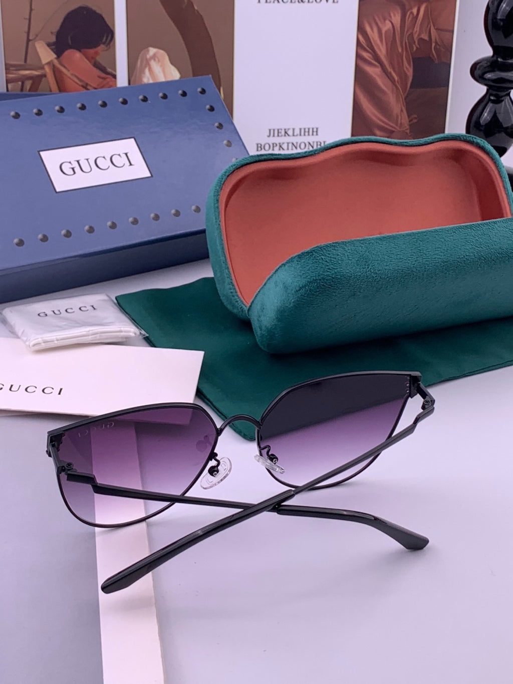 Gucci G3660 Fashion Red Lens Sunglasses for Men & Women - 382041 - detail image 6