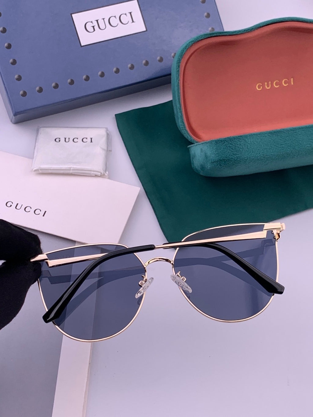 Gucci G3660 Fashion Red Lens Sunglasses for Men & Women - 382043 - detail image 3
