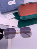 Gucci G0827 Polarized Oversized Pink Lens Sunglasses for Men & Women