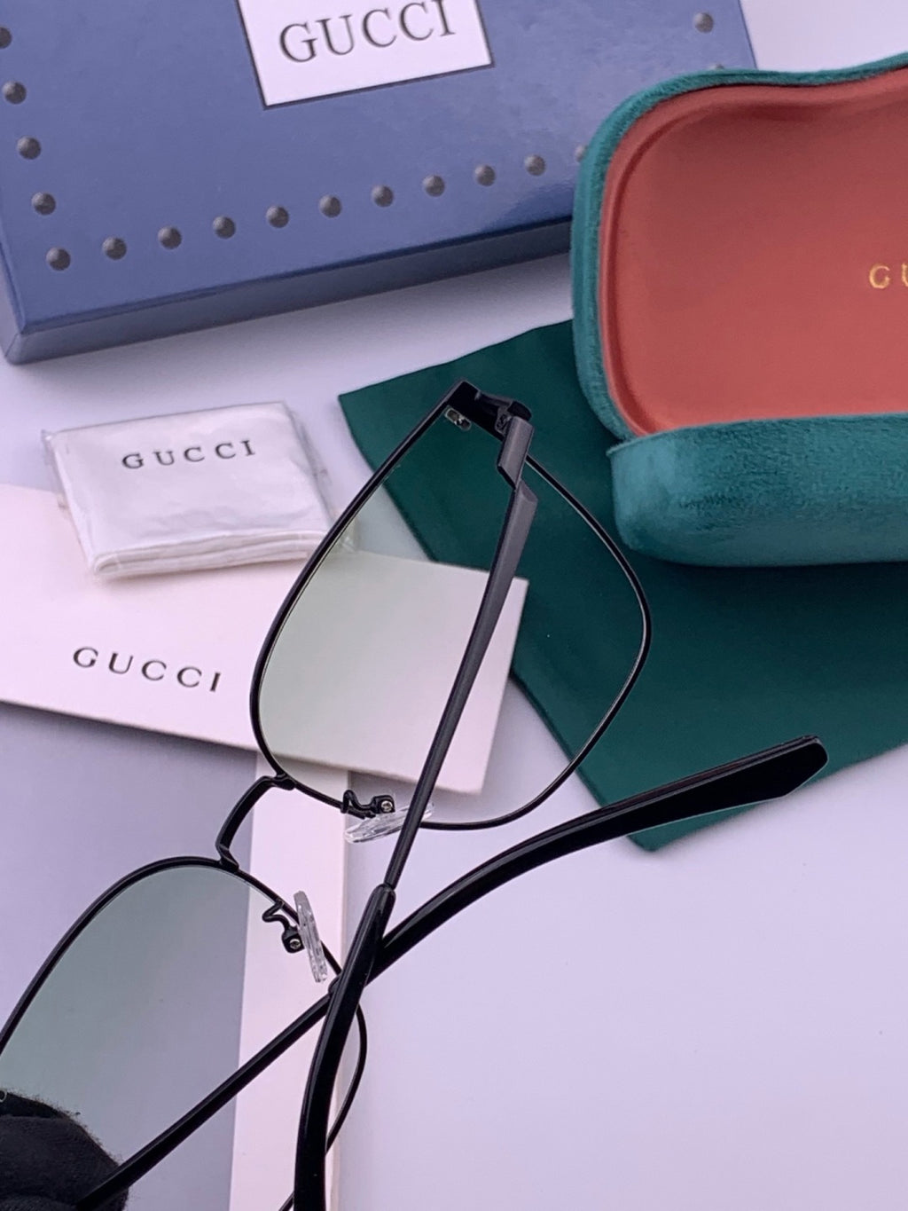 Gucci G2660 Fashion Gold Lens Sunglasses for Men & Women - 382010 - detail image 5