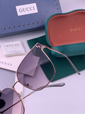 Gucci G2660 Fashion Gold Lens Sunglasses for Men & Women - 382012