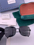Gucci G6730 Metal Square Gold Lens Sunglasses for Men & Women - 382015