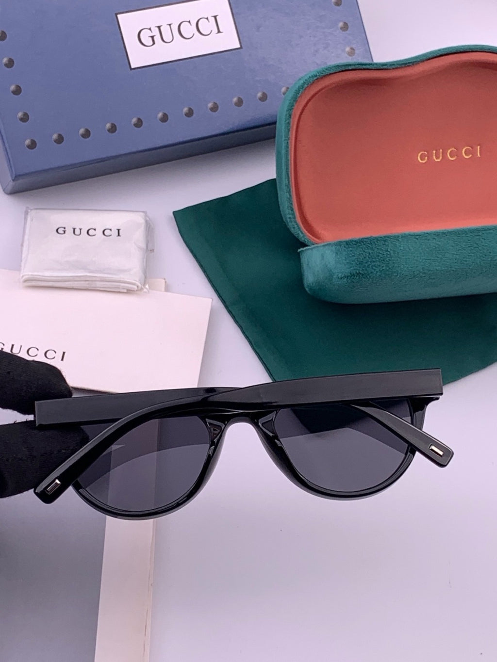 Gucci G868 Polarized Fashion Gold Lens Sunglasses for Men & Women - 382016 - detail image 5