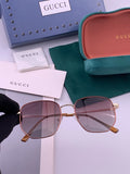 Gucci G9810 Polarized Oversized Black Lens Sunglasses for Men & Women - 382017