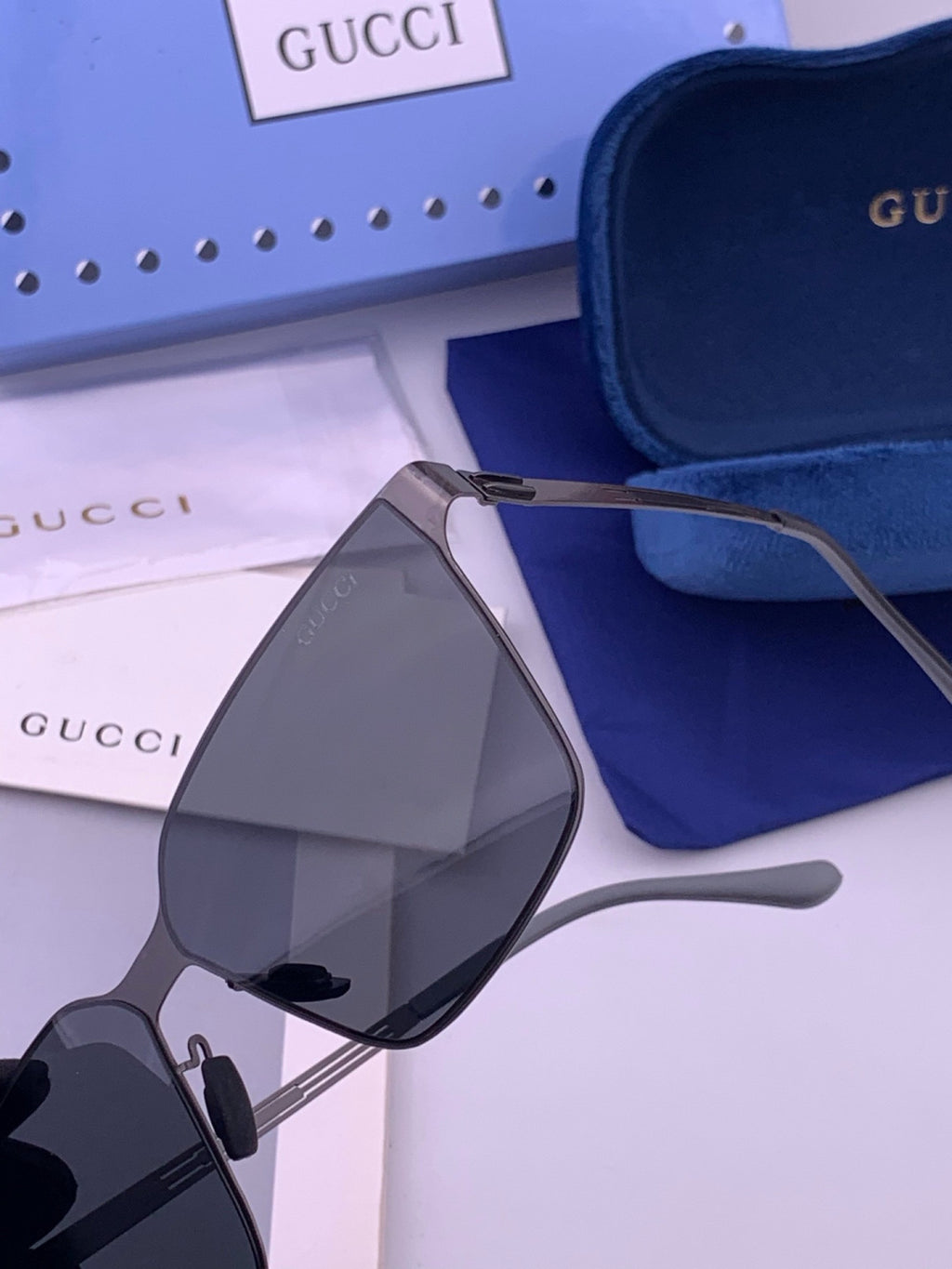 Gucci G7882 Polarized Fashion Orange Lens Sunglasses for Men & Women - 381973 - detail image 3