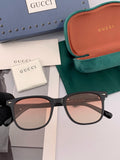 Gucci G3902 Polarized Square Gold Lens Sunglasses for Men & Women - 398412