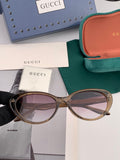 Gucci G65504 Polarized Fashion Gold Lens Sunglasses for Men & Women - 398416